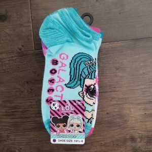 LOL SURPRISE 6 pairs no show socks (M)